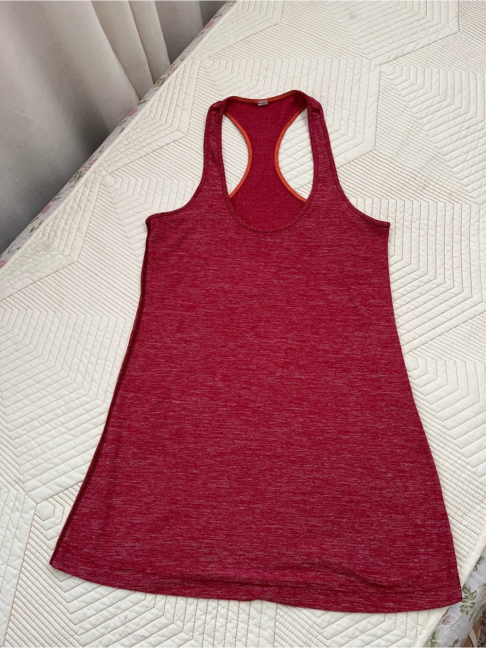 lululemon athletica Women's Racerback Tank Top in Burgundy Red